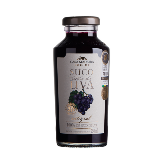 Suco de Uva Tinto Integral Casa Madeira 250ml