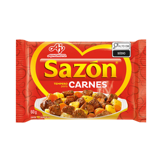 Tempero Sazon para Carnes Ajinomoto 60g