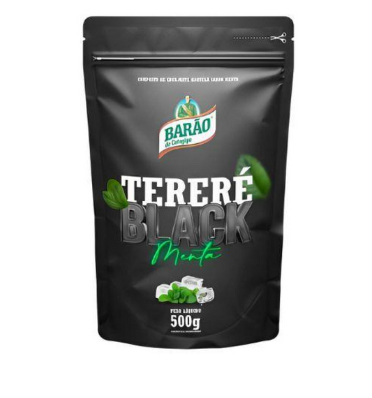 Erva Tereré Menta Black Barão 500g - Cafés / Chás e Infusões brasileiro Mercadim